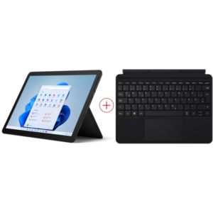 Surface Go 3 Schwarz 10" FHD i3 8GB/128GB SSD LTE Win11 S 8VH-00017 + TC Black