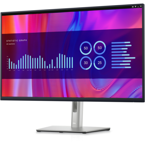 DELL P3223DE 80cm (31.5") WQHD IPS Monitor HDMI/DP/USB-C/LAN Pivot HV