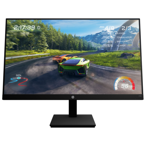 HP X32 80cm (31.5") QHD IPS Gaming-Monitor HDMI/DP 165Hz 1ms FreeSync Pivot