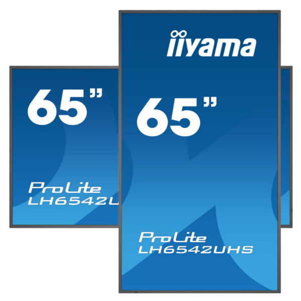 iiyama ProLite LH6542UHS-B3 164cm (65") 4K Digital Signage Monitor HDMI/DP/DVI