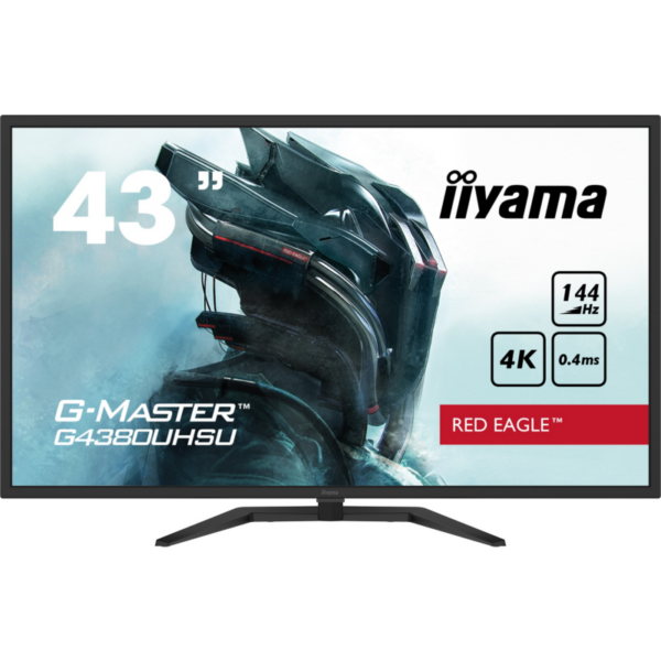 iiyama G-Master G4380UHSU-B1 108cm (43") 4K UHD Monitor HDMI/DP 144Hz 0