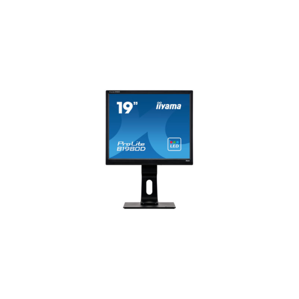 iiyama ProLite B1980D-B1 48cm (19") SXGA 5:4 Business Monitor VGA/DVI Pivot