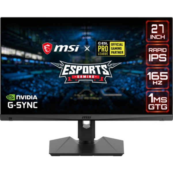 MSI Optix MAG274QRFDE QD 69cm (27") WQHD IPS Gaming-Monitor DP/HDMI/USB-C 165Hz