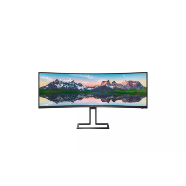 Philips 498P9/00 124 cm (49") DQHD curved VA-Monitor 32:9 TFT HDMI/DP USB 5ms