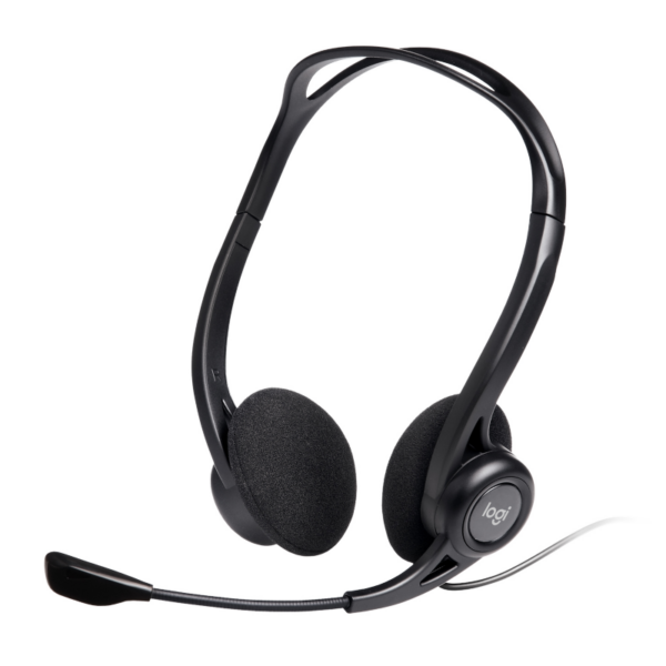 Logitech 960 Kabelgebundenes Beidseitiges Headset Stereo USB Bulk Schwarz