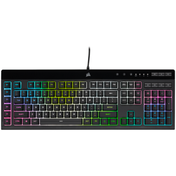 Corsair K55 RGB PRO XT Kabelgebundene Gaming Tastatur