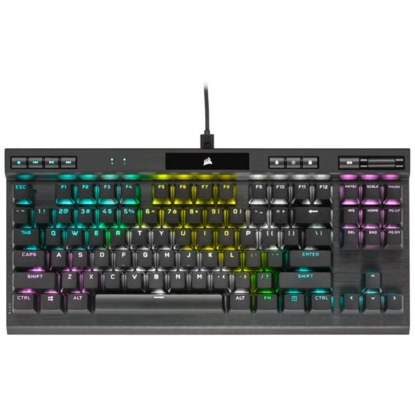 Corsair K70 RGB TKL OPX Kabelgebunde Optisch-mechanische Gaming Tastatur