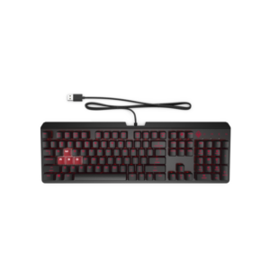 OMEN by HP Encoder Kabelgebundene Gaming Tastatur Brown Switches Schwarz6YW75AA#