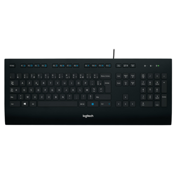 Logitech K280e Kabelgebundene Tastatur Schwarz