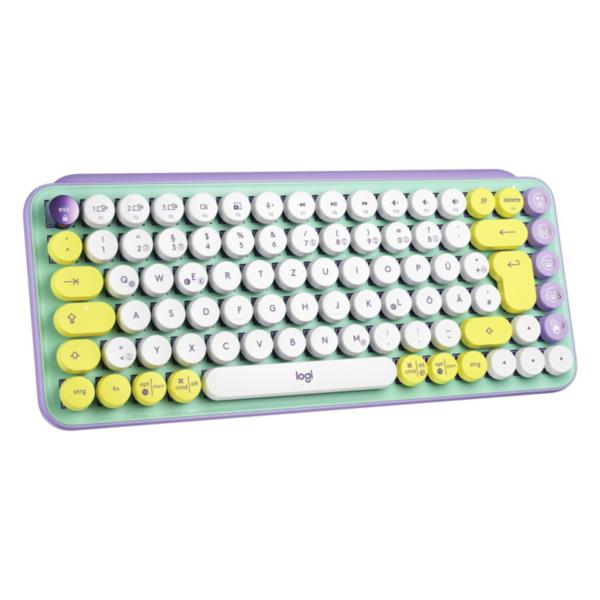 Logitech POP Mechanische Kabellose Tastatur Daydream-Mint