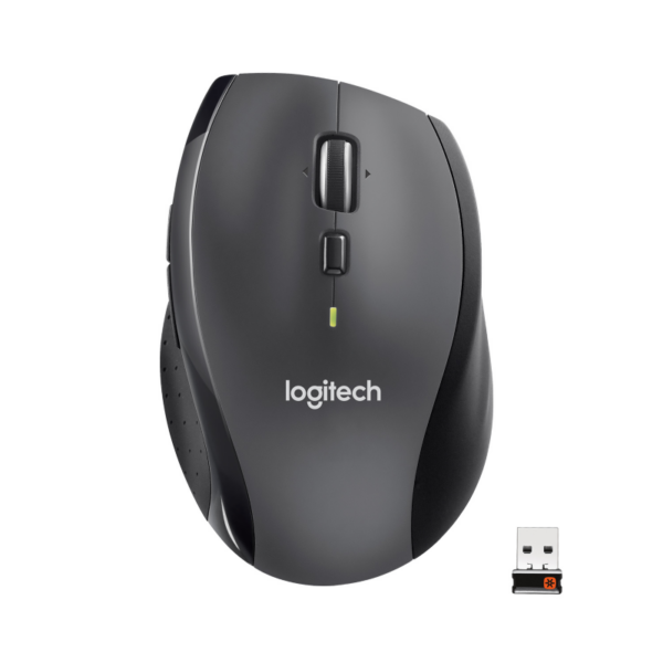 Logitech Marathon Mouse M705 Kabellose Maus Silber (nachhaltige Verpackung)