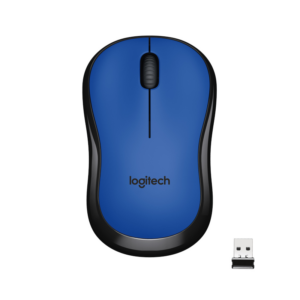 Logitech M220 Silent Kabellose Maus Blau