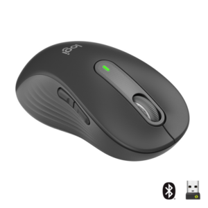 Logitech Signature M650 Gr.L Linkshänder Kabellose Maus Grafit