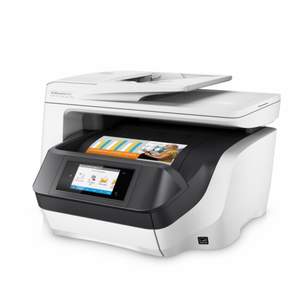 HP OfficeJet Pro 8730 Multifunktionsdrucker Scanner Kopierer Fax LAN WLAN NFC