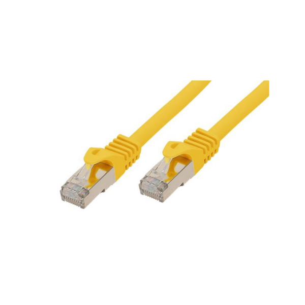 Good Connections Patchkabel mit Cat. 7 Rohkabel S/FTP gelb 5m