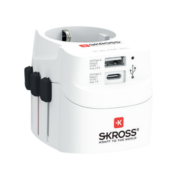 SKROSS Pro Light USB (AC) USB-C Reiseadapter 1302462