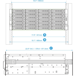 Qnap Rail Kit RAIL-A02-90