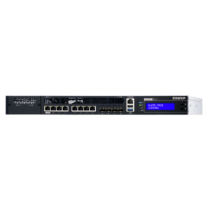 QNAP QuCPE-7012-D2146NT-32G 4x 10GbE SFP+ 8x Gigabit RJ45 Netzwerkvirtualisierun