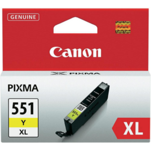 Canon 6446B004 Druckerpatrone gelb CLI-551XL Y hohe Ergiebigkeit