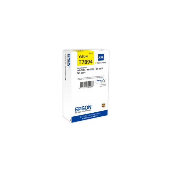 Epson C13T789440 Druckerpatrone T7894 XXL Gelb 4