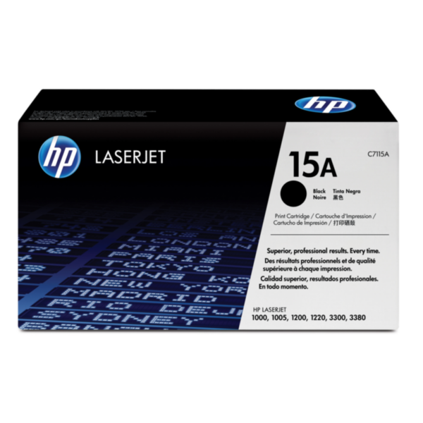 HP C7115A / 15A Original Toner Schwarz für ca. 2.500 Seiten