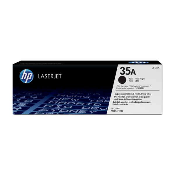 HP CB435A / 35A Original Toner Schwarz für ca. 1.500 Seiten