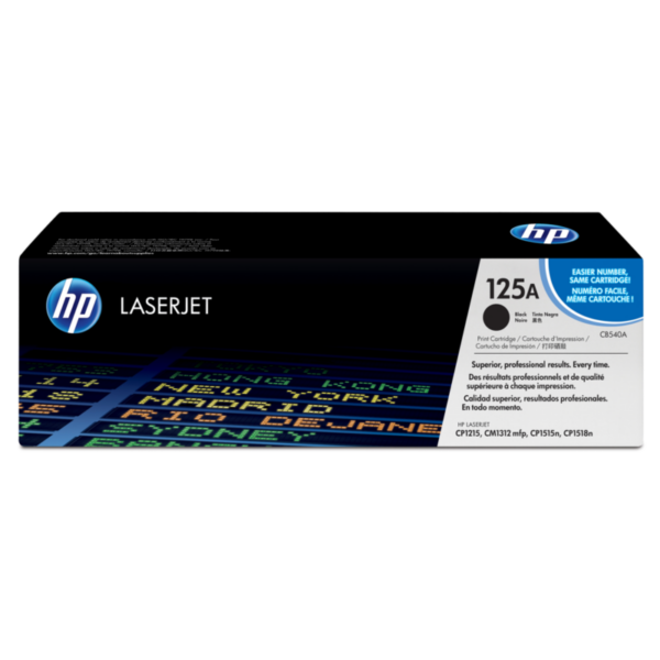 HP CB540A / 125A Original Toner Schwarz für ca. 2.200 Seiten