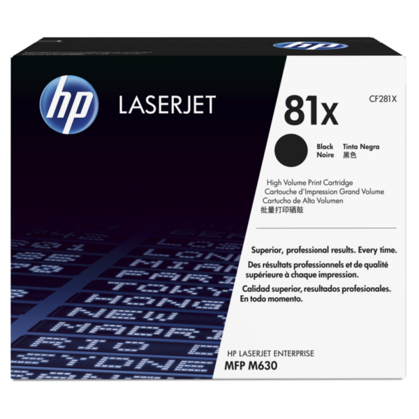 HP CF281X / 81X Original Toner Schwarz für ca. 25.000 Seiten