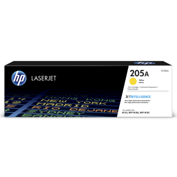 HP CF532A / 205A Original Toner Gelb für ca. 900 Seiten