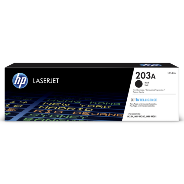 HP CF540A / 203A Original Toner Schwarz für ca. 1.400 Seiten