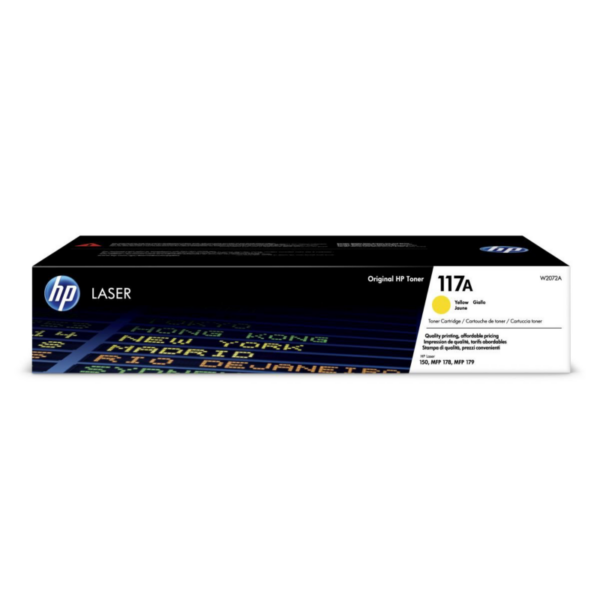 HP W2072A / 117A Original Toner Gelb für ca. 700 Seiten