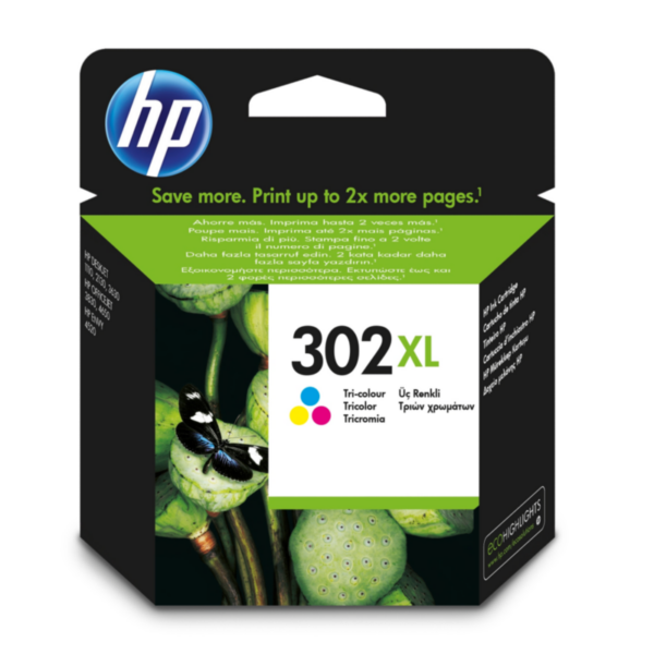 HP F6U67AE / 302XL Original Druckerpatrone Farbig (C