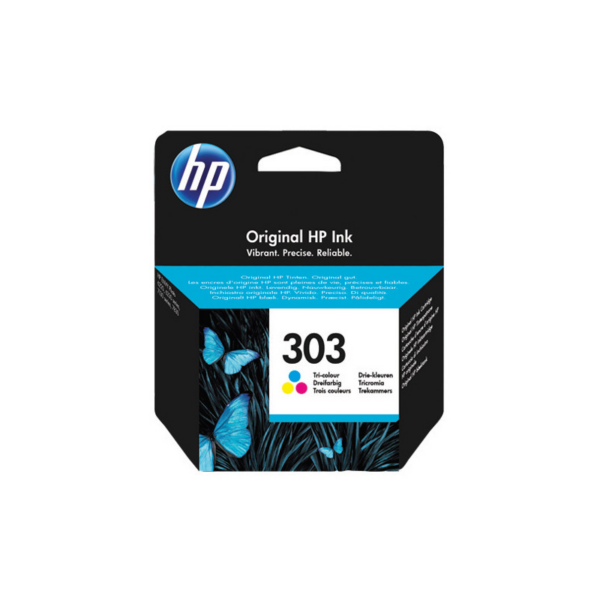 HP 303 Original Druckerpatronen farbig Cyan Magenta Gelb T6N01AE ca. 200 Seiten