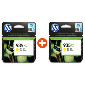 HP 935XL Original Druckerpatrone Gelb C2P26AE (2 Stk)