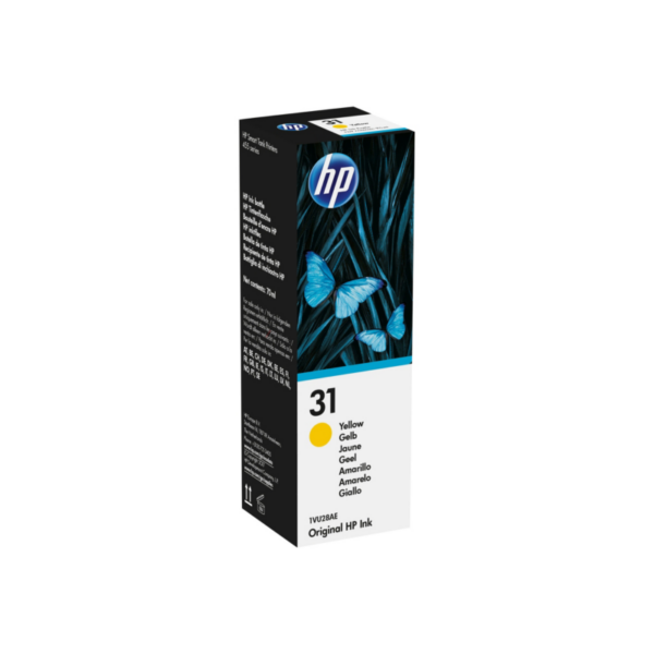 HP 31 1VU28AE Original Tintenflasche Gelb 70 ml