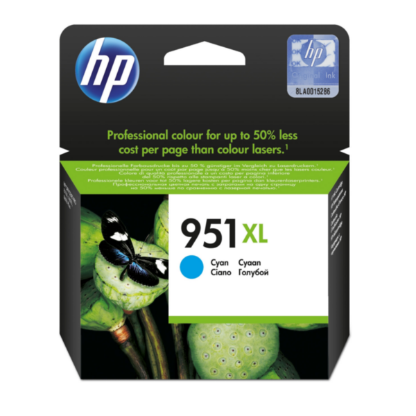 HP CN046AE / 951XL Original Druckerpatrone Cyan