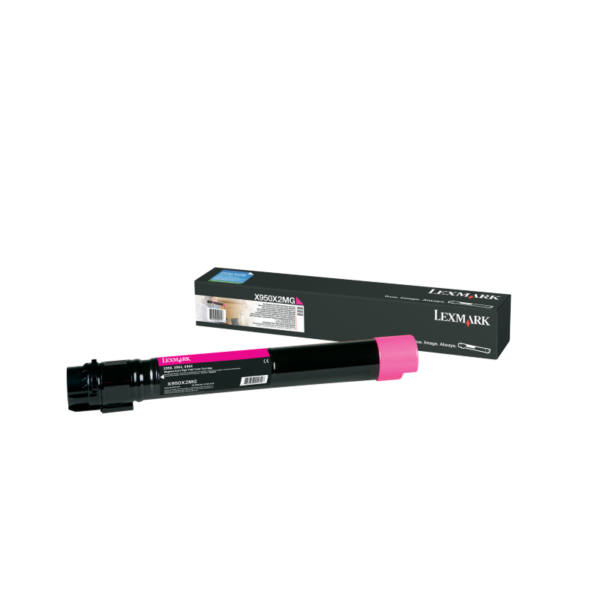 Lexmark X950X2MG X95x Extra High Yield Toner Magenta für ca. 22.000 Seiten