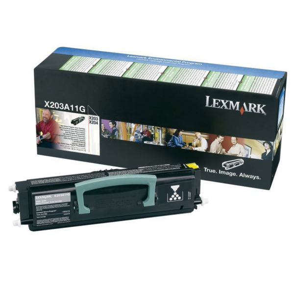 Lexmark X203A11G Toner schwarz