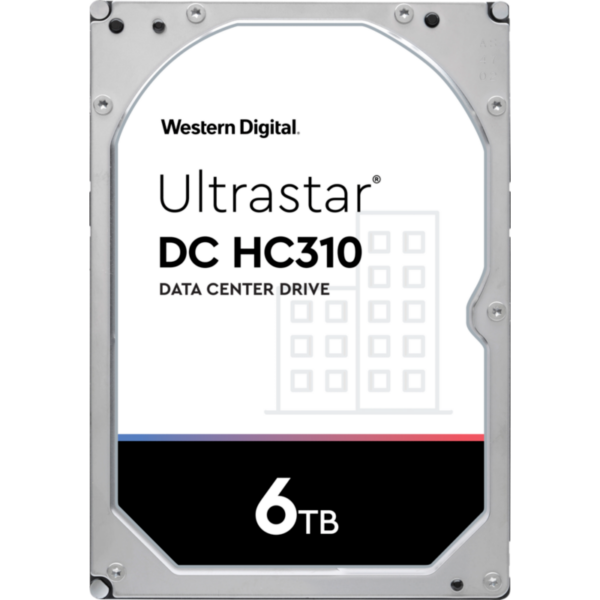 Western Digital Ultrastar DC HC310 6TB 7200rpm 256MB 3