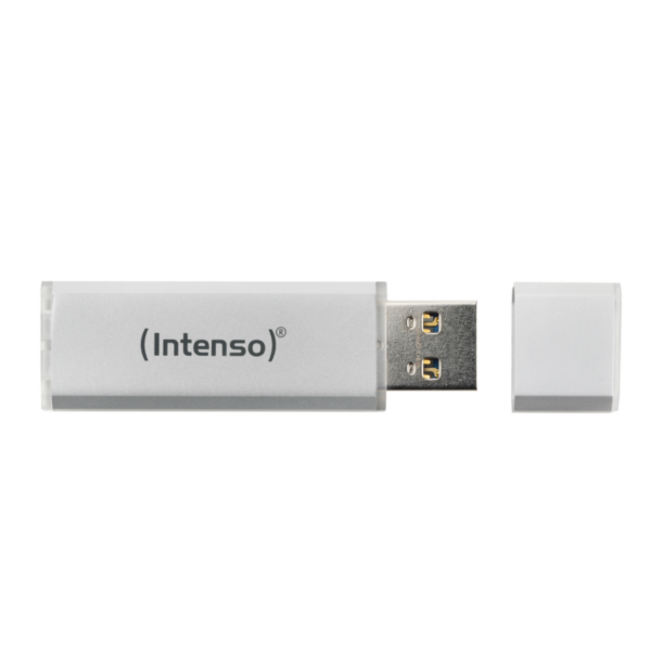 Intenso 16GB Alu Line USB 2.0 Stick silber Aluminium