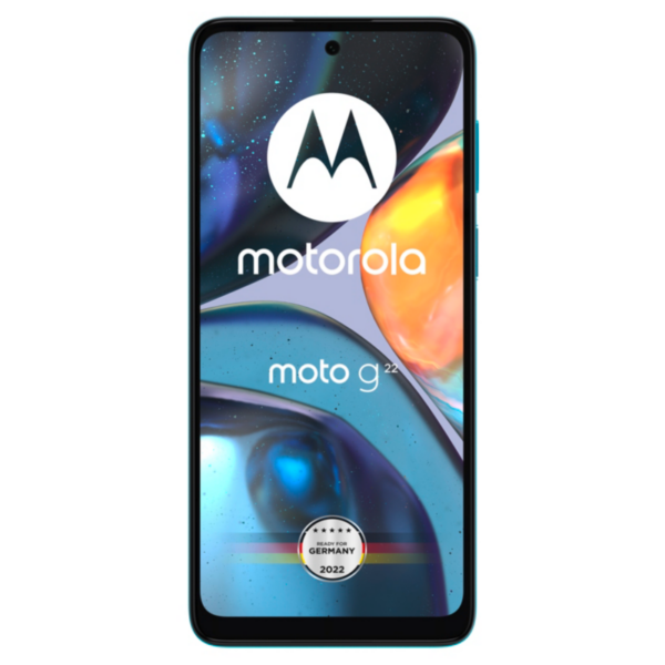 Motorola Moto G22 iceberg blue Android 12.0 Smartphone PATW0007SE