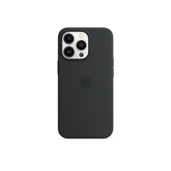 Apple Original iPhone 13 Pro Silikon Case mit MagSafe Mitternacht