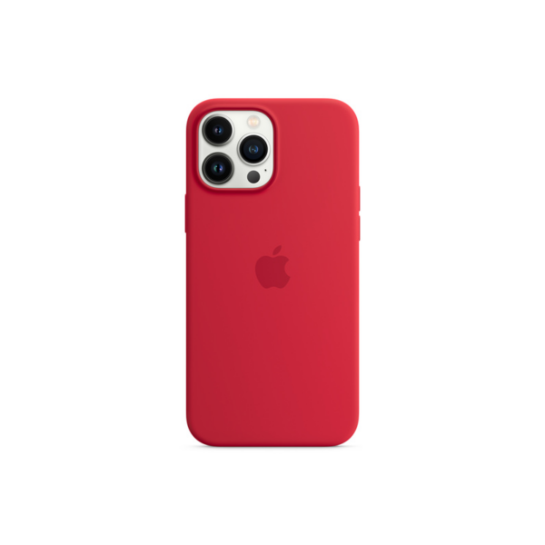 Apple Original iPhone 13 Pro Max Silikon Case mit MagSafe (PRODUCT)RED