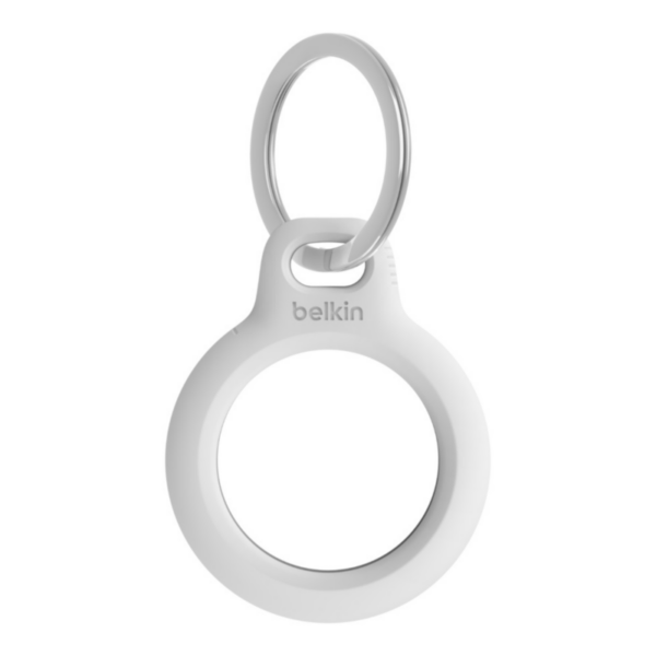 Belkin Secure Holder mit Schlüsselanhänger für das AirTag weiß