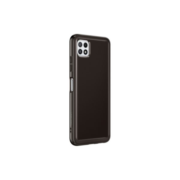 Samsung Soft Clear Cover EF-QA226 für Galaxy A22 5G Schwarz