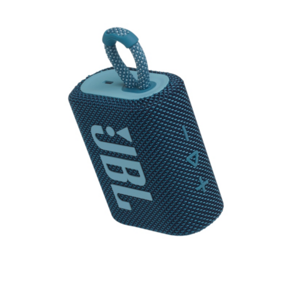 JBL GO 3 blau Ultraportabler Bluetooth Lautsprecher IPX67