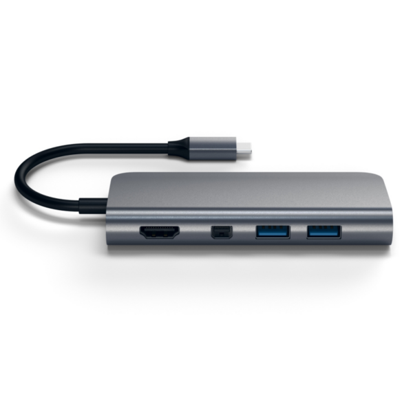 Satechi USB-C Multimedia Adapter Space Gray