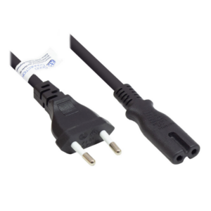 Good Connections Euro-Netzkabel Euro-Stecker an C7/Euro 8 Buchse