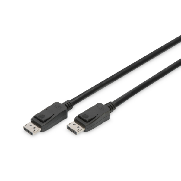 DIGITUS DisplayPort Anschlusskabel 1m UHD 8K St./St. schwarz