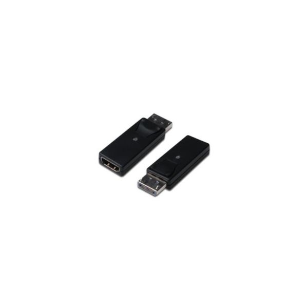 Digitus DisplayPort Adapter DP zu HDMI A Full HD St./Bu. schwarz